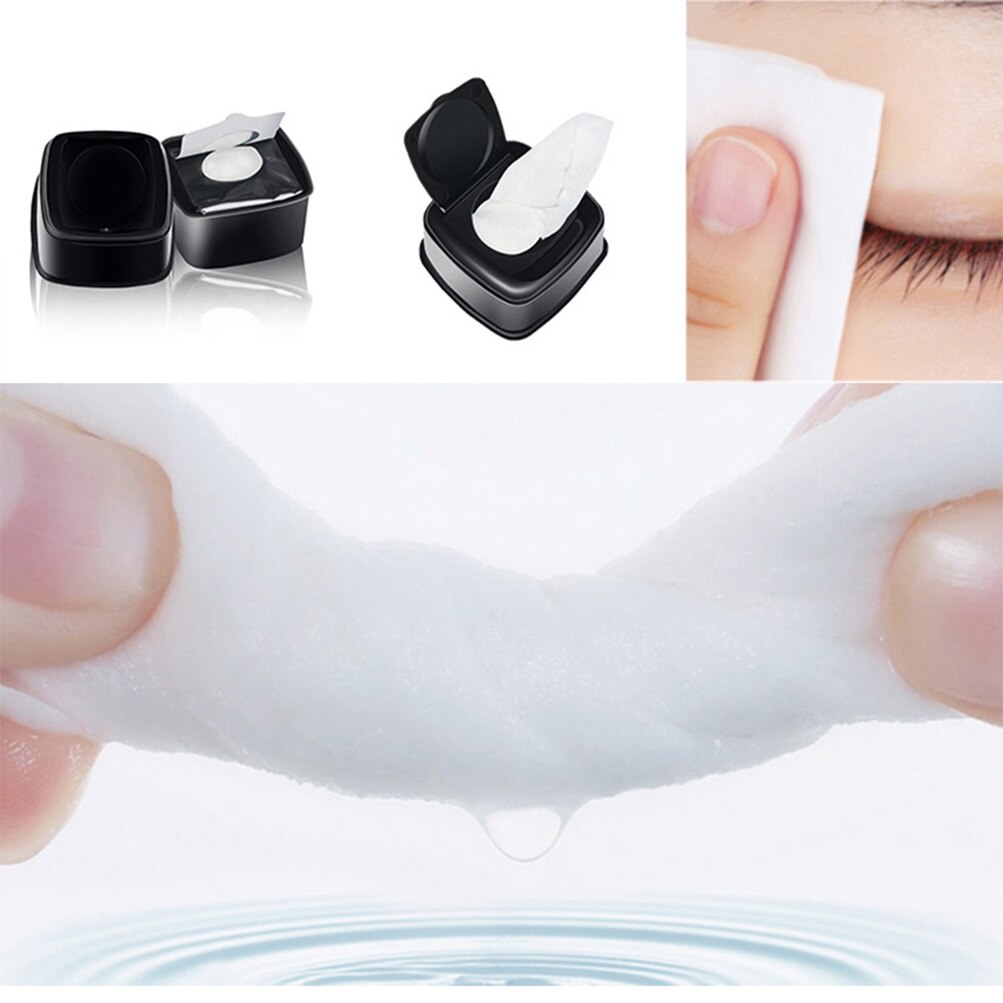 Makeup Remover Pads Cotton Wipes Microfiber Make Up Removal Sponge Cotton Cleaning Pads Tool Private Label Custom Bulk
