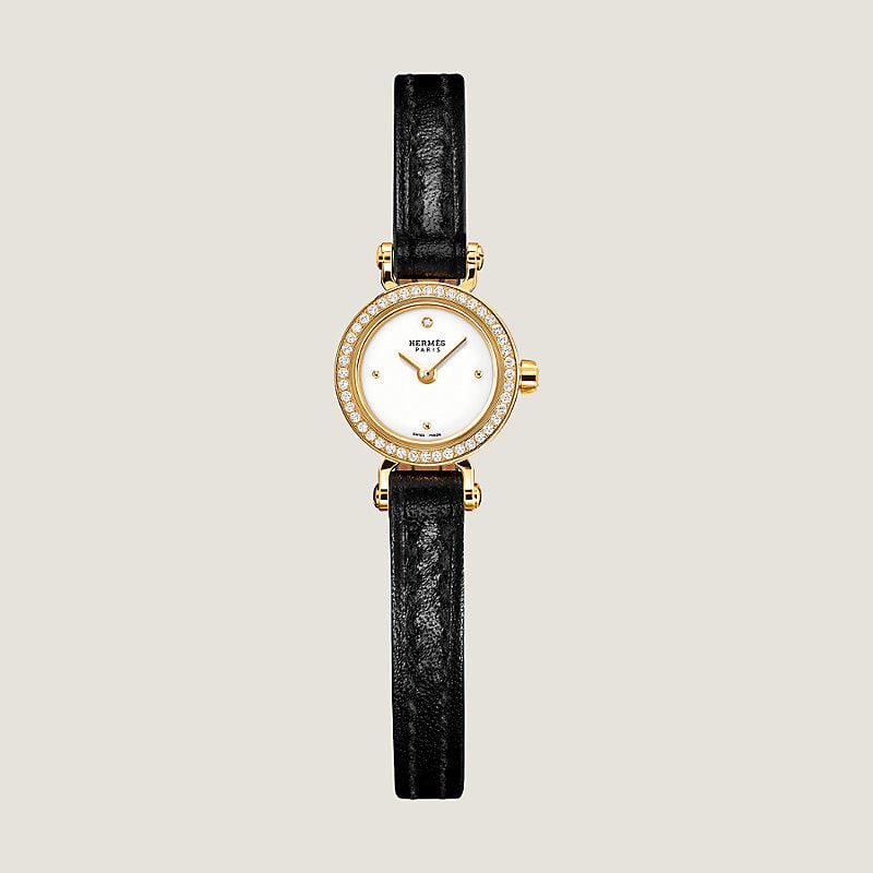 Faubourg watch, miniature, 15 mm